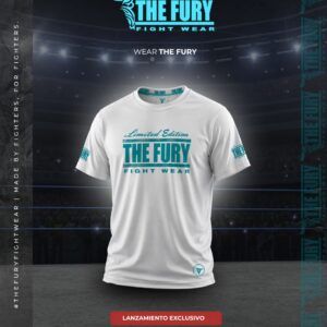 Camiseta The fury Aguamarina
