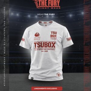 Camieta tsubox roja the fury